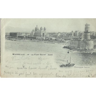 Marseille - Le Fort Saint Jean 1900